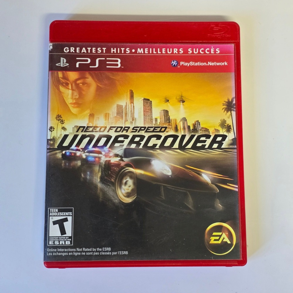 Need for Speed Undercover PS3 2008 Racing